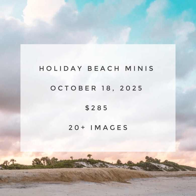 Image of Holiday Beach Minis - 10/18/25