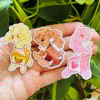 Image 1 of Milk Carton Giraffe Sticker Pack 