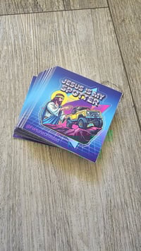 Image 1 of Jesus is my Spotter (Kiss Cut)