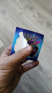 Image 2 of Jesus is my Spotter (Kiss Cut)