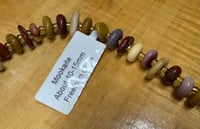 Image 2 of Mookaite Gemstone Beads Approx. 10-15mm Freeform Chips Approx. 34 Beads