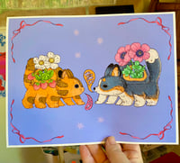 Image 1 of Kittenbus Puppybus Print