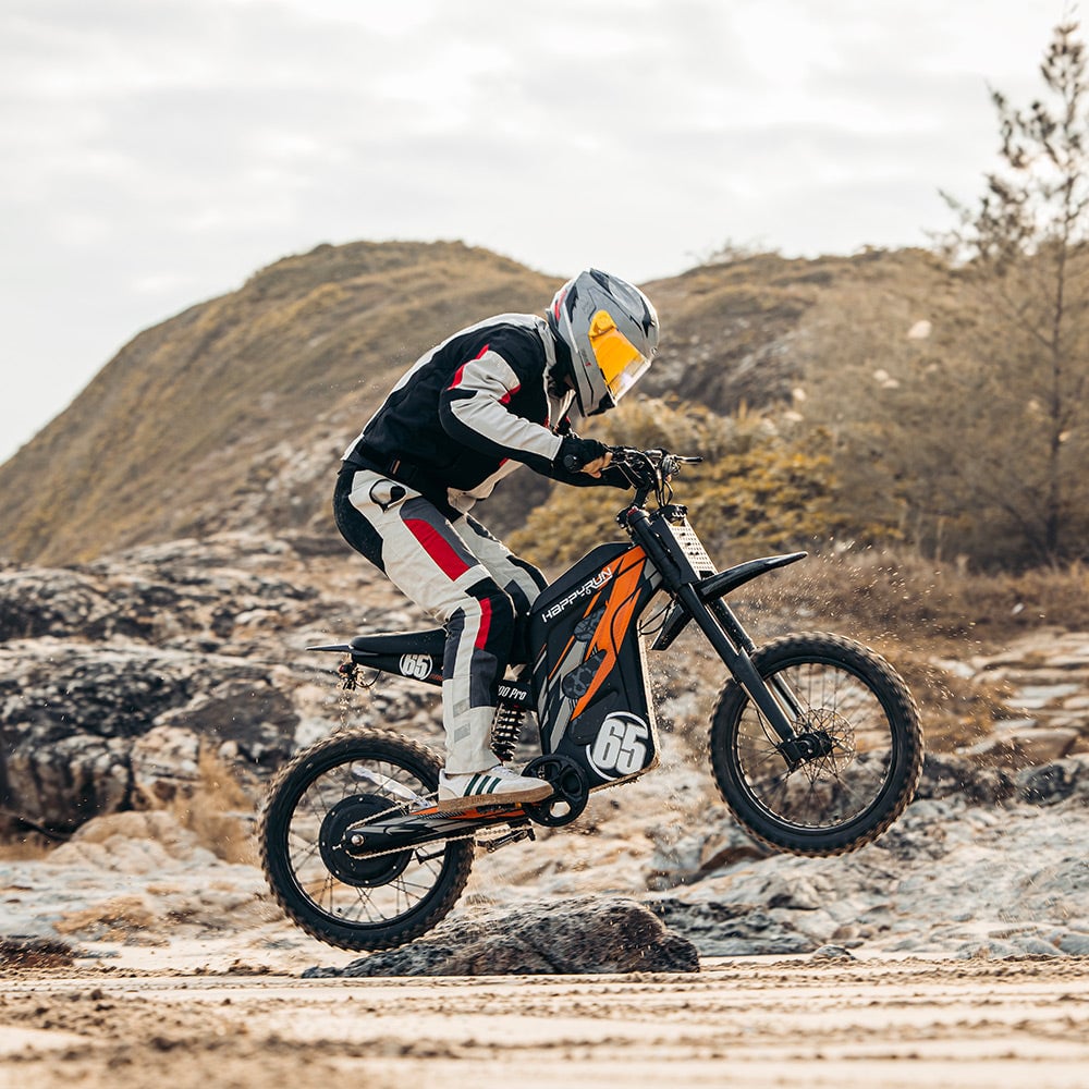 Image of HappyRun 6500W Electric Dirt Bike G300 Pro 2025 New