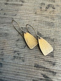 Image 1 of Brass earrings. n203