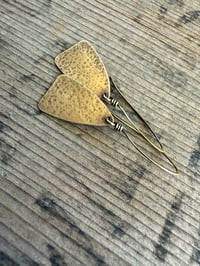 Image 6 of Brass earrings. n203