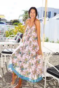 Image 1 of Amanda Dress Electric Rose + Rose Floral