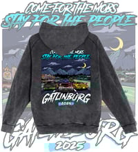 Image 1 of Gatlinburg 2025 - Come For The Mobs -  Cloud Black Hoodie