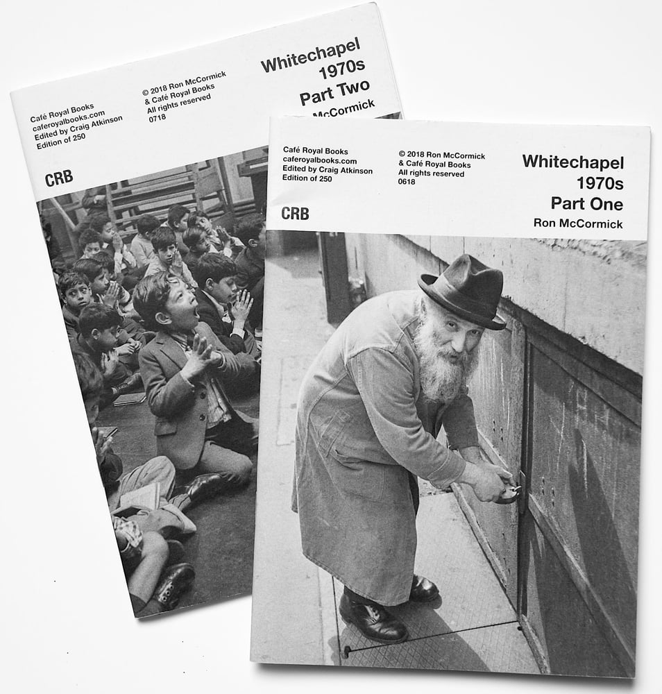 Image of Whitechapel 1970s by Ron McCormick - 2 book offer, both signed
