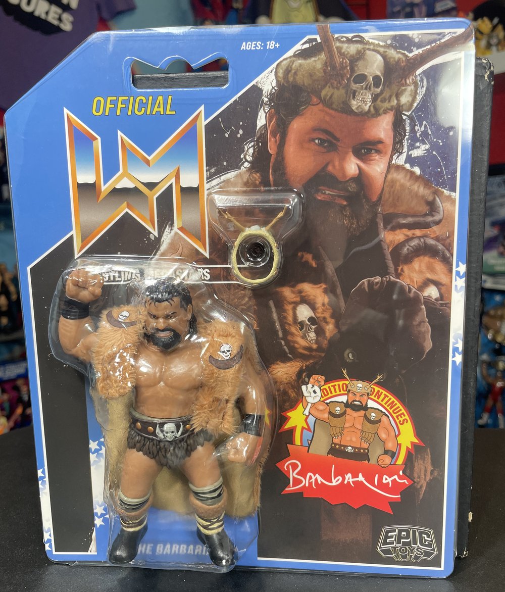 **IN STOCK** The Barbarian Wrestling Megastars Series 4 Figure by Epic Toys