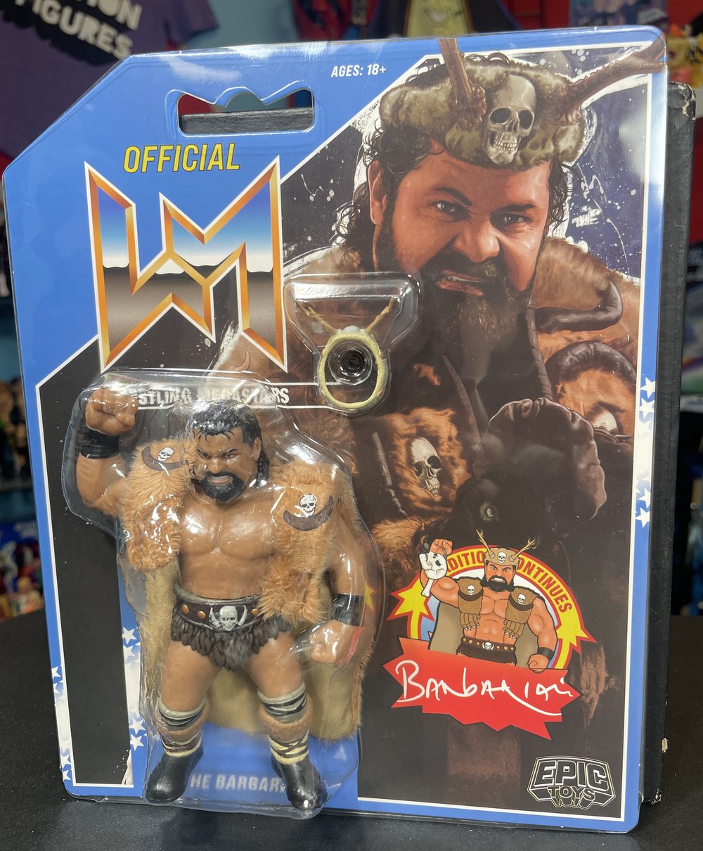 **IN STOCK** The Barbarian Wrestling Megastars Series 4 Figure by Epic Toys
