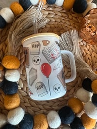 GRAVEYARD BOOKS & BATS MUG