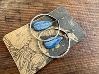 Image 12 of  Sterling Silver and Kyanite stone earrings. n391