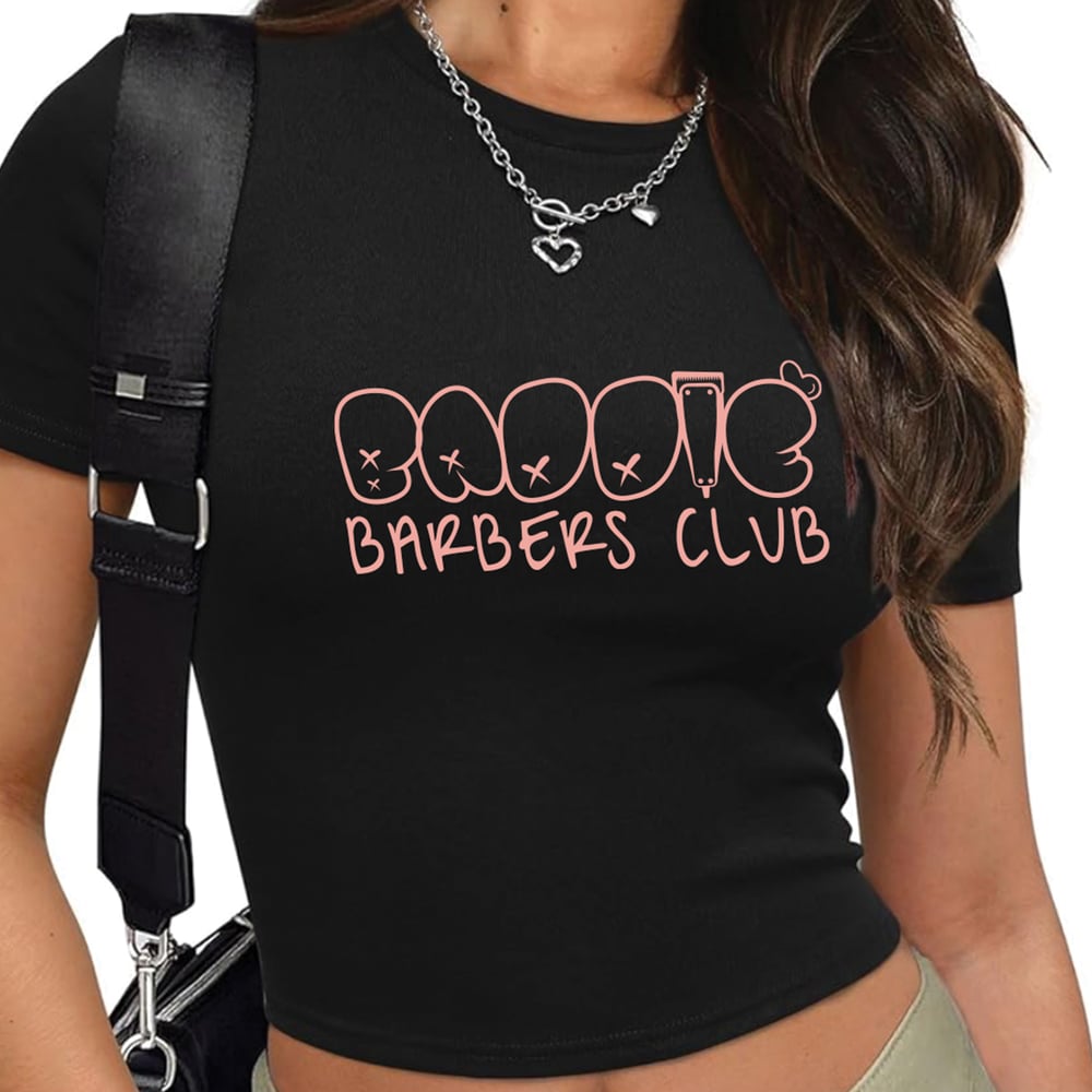 Image of OG Baddie Crop Tee - BLACK
