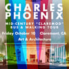 CHARLES PHOENIX BUS TOUR FRI OCT 10, 2025 9am - 12:30pm