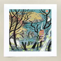 Image 1 of Polgwidden Finches Large Print