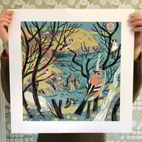 Image 2 of Polgwidden Finches Large Print