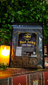 Image 3 of 👑The Armored Kingdom Lemon Pepper Beef Jerky 🍋🍖