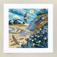 Image 1 of Poldhu Sand Martins Large Print