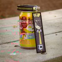 Image 2 of Manhattan Cafe Jet Tag Keychain