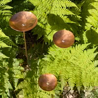 Image 1 of Copper Circle Flowers – Set of 3 