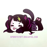 Image 3 of COQUI Large Peeker Sticker