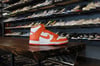 DUNK HIGH RETRO "WHITE/ORANGE BLAZE"