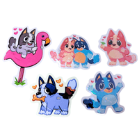 Bluey Stickers