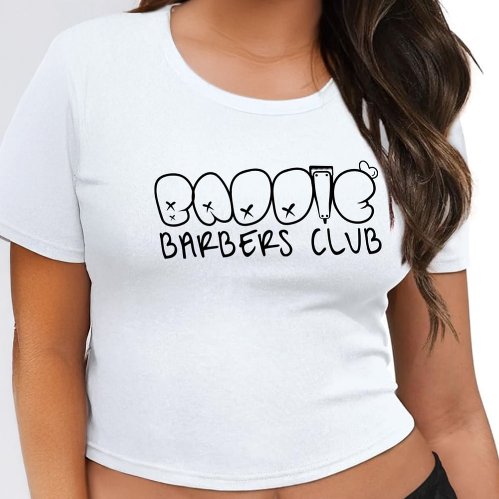 Image of OG Baddie Crop Tee - WHITE
