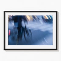 Blue bicycle, Paris 2020