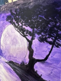 Image 3 of "Moon Echo" Original Painting Aclylic on Canvas  12'   ×  16