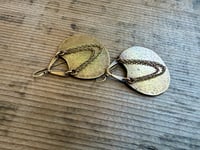 Image 21 of Nana earrings . Solid brass construction n.1
