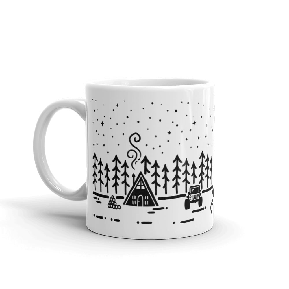Ceramic Mug - Cabin