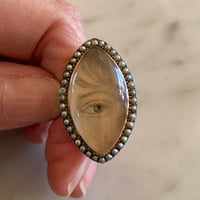Image 1 of GEORGIAN LOVER'S EYE RING