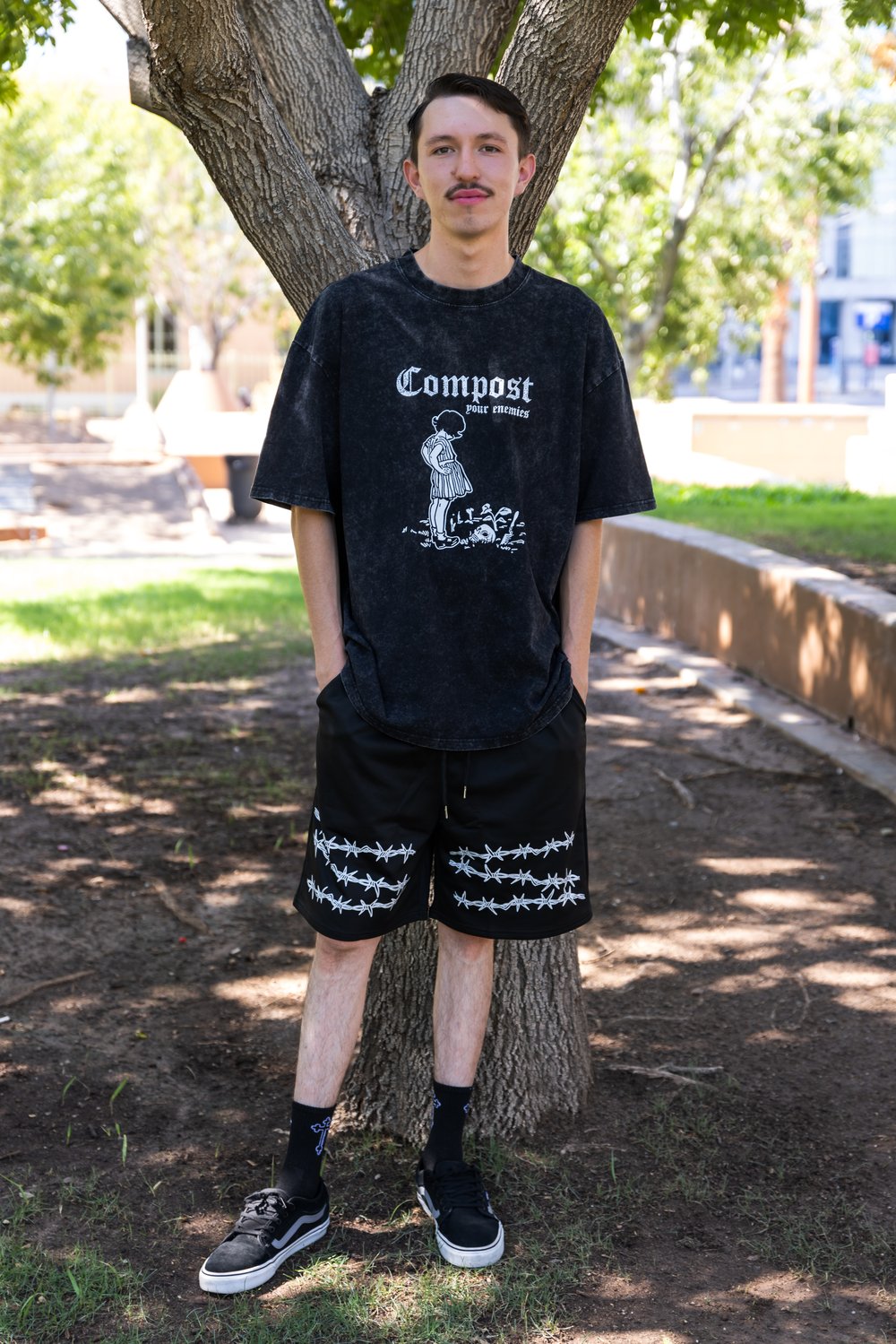 Image of Barbed Wire Shorts