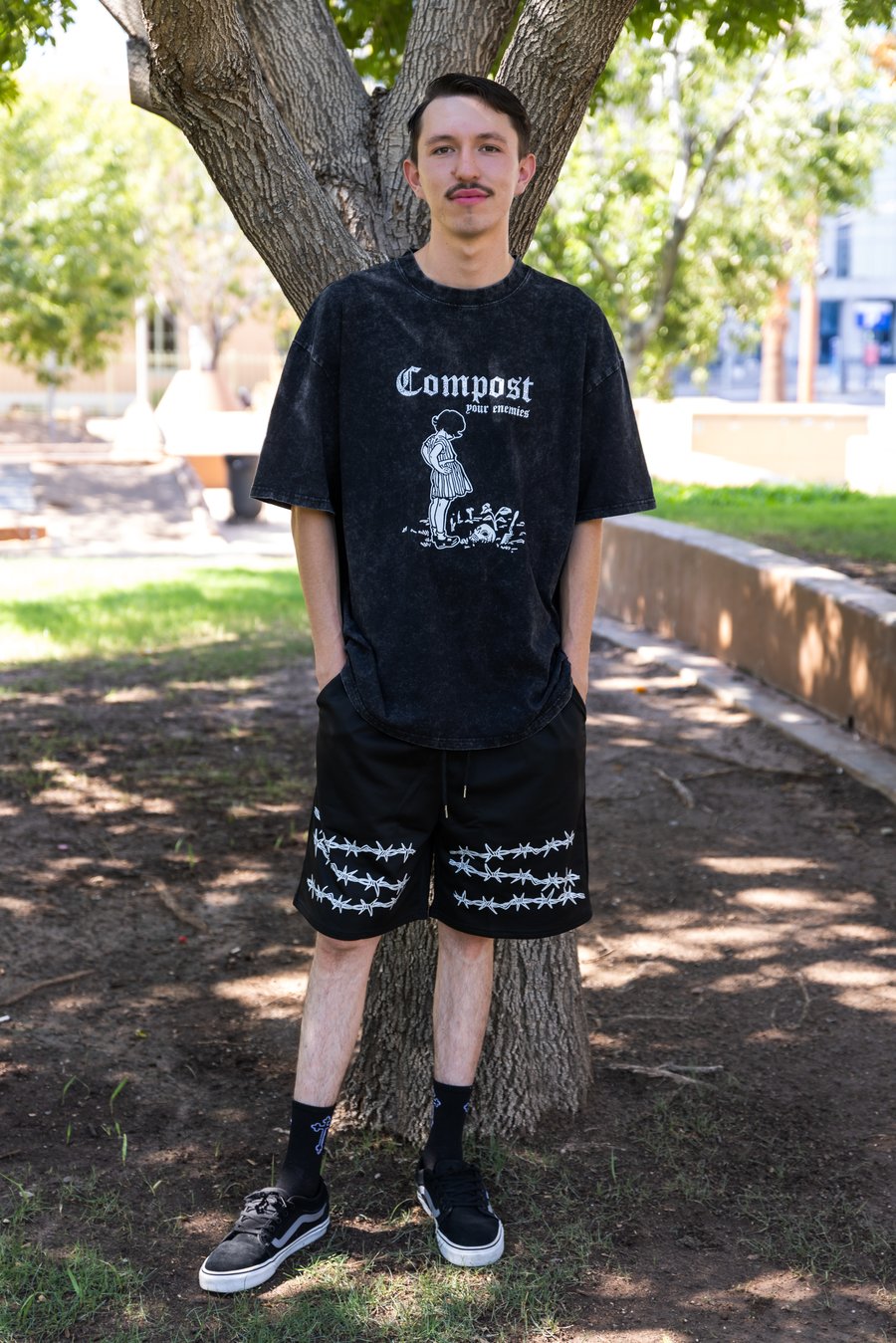 Image of Barbed Wire Shorts