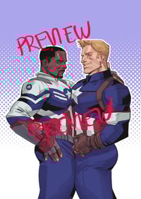 Image 3 of Cap to Cap Print