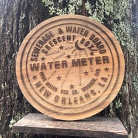 Image 5 of 9" Acacia Trivet NOLA Water Meter