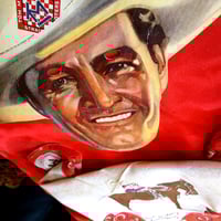 Image 1 of Tom Mix (Straight Shooters) - Ralston Wheat Cereal - Paper Mask with Kerchief (1934)