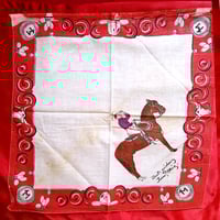 Image 4 of Tom Mix (Straight Shooters) - Ralston Wheat Cereal - Paper Mask with Kerchief (1934)