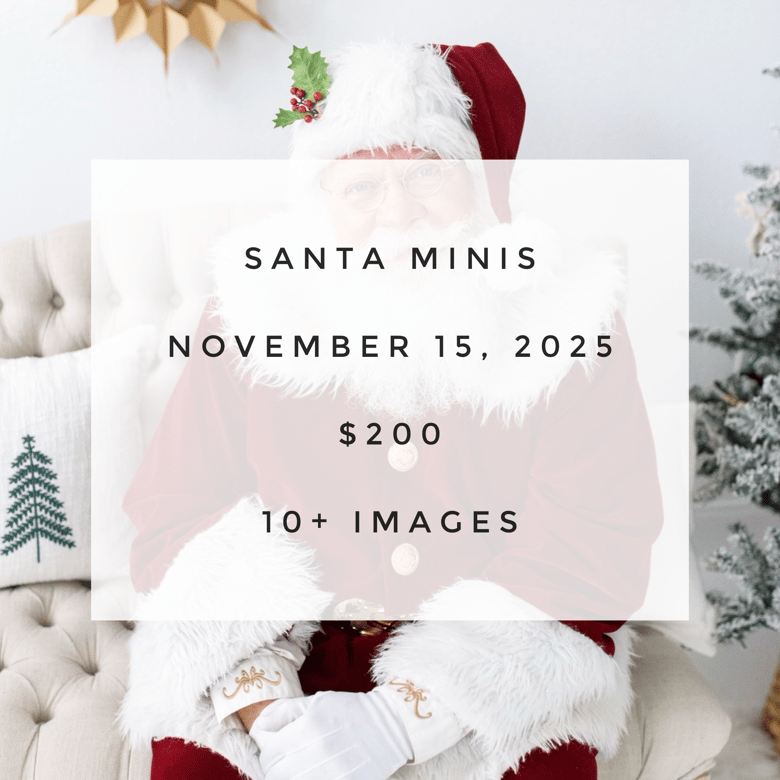 Image of Santa Minis! 11/15/25