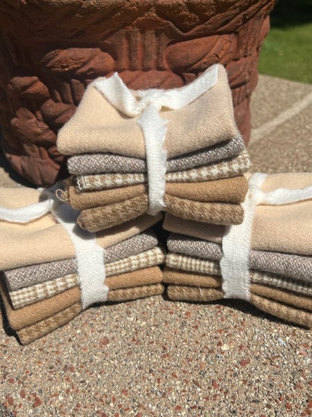 Image of "OH SCRAP" Keep It Neutral 5 Piece Wool Bundles 