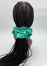 Image 1 of The Thickie - Sea Green- & Snap Scrunchie 