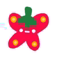 Image 2 of Butterfly Seedi Die-Cut Sticker (frosted glitter)