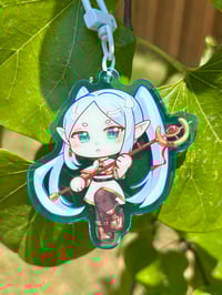 Image 1 of Frieren Double-Sided Acrylic Keychain