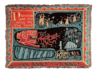 Image 1 of Valley of the Wind Blanket / Tapestry