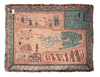 Image 4 of Valley of the Wind Blanket / Tapestry