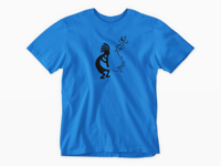 Image 6 of Copy of T-Shirt Kokopelli x2 playing music in front of the Sun