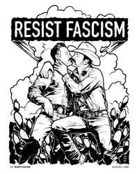 Resist Fascism - 16x20" open edition