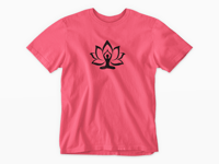 Image 5 of Meditating Yoga Position in Lotus T-Shirt