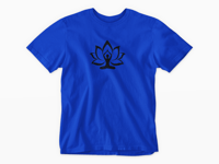 Image 6 of Meditating Yoga Position in Lotus T-Shirt